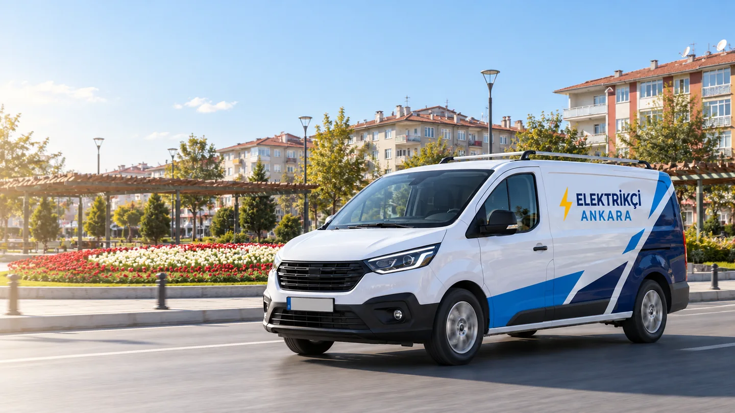 Sincan çevresinden esinlenen elektrik teknik servis aracı; yapay zekâyla üretilmiş temsili görsel